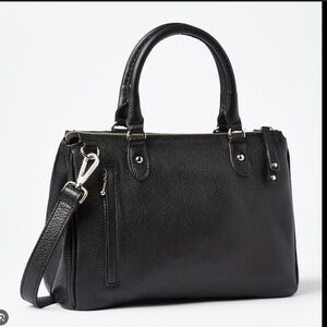BNWT Roots Grace Large Leather Bag $348